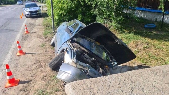В Тобольске 13-и летний водитель устроил ДТП
