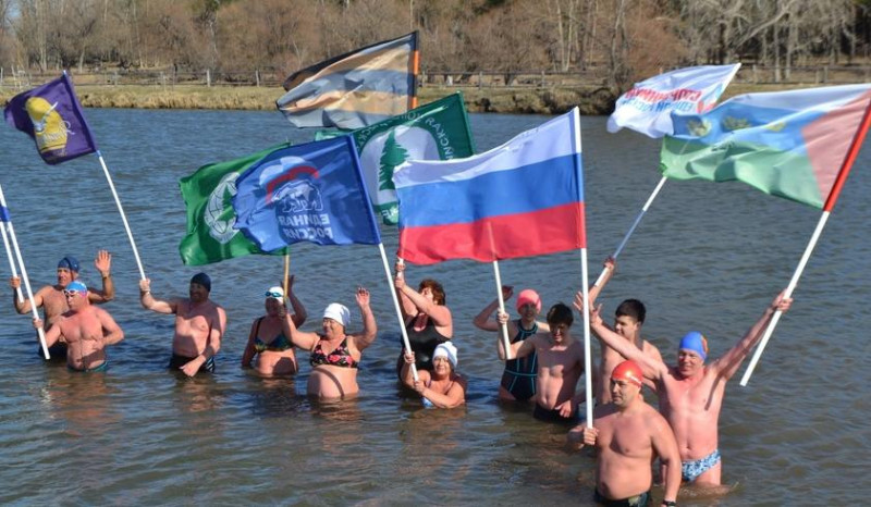 Заплыв тюменских моржей вошел в Книгу рекордов России и Книгу рекордов Европы