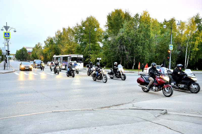 В Тобольске прошел День памяти погибших мотоциклистов 