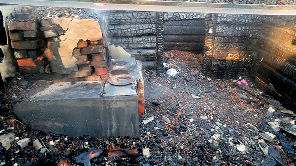 В Тобольском районе женщина подожгла баню соседки