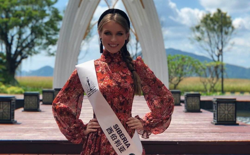 Тобольская красавица Анастасия Соколова на конкурсе "Miss Tourism Global City"