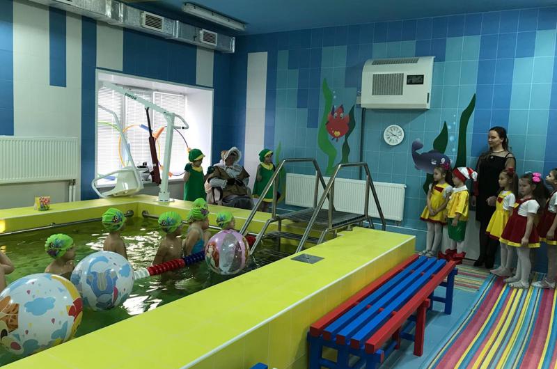 В Тобольске отремонтировали пять бассейнов в детских садах