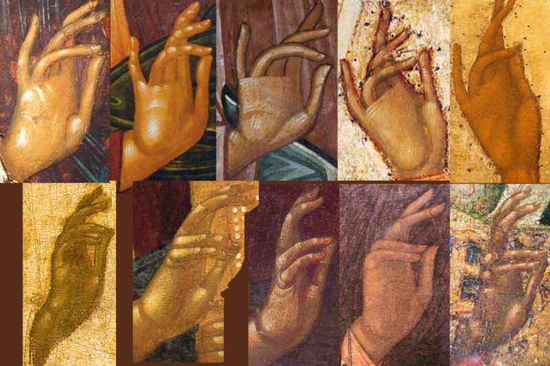 Что означают жесты руками в иконах