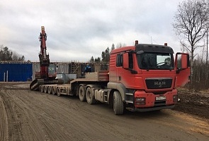 Аренда трала СПб 50 - 60 тонн